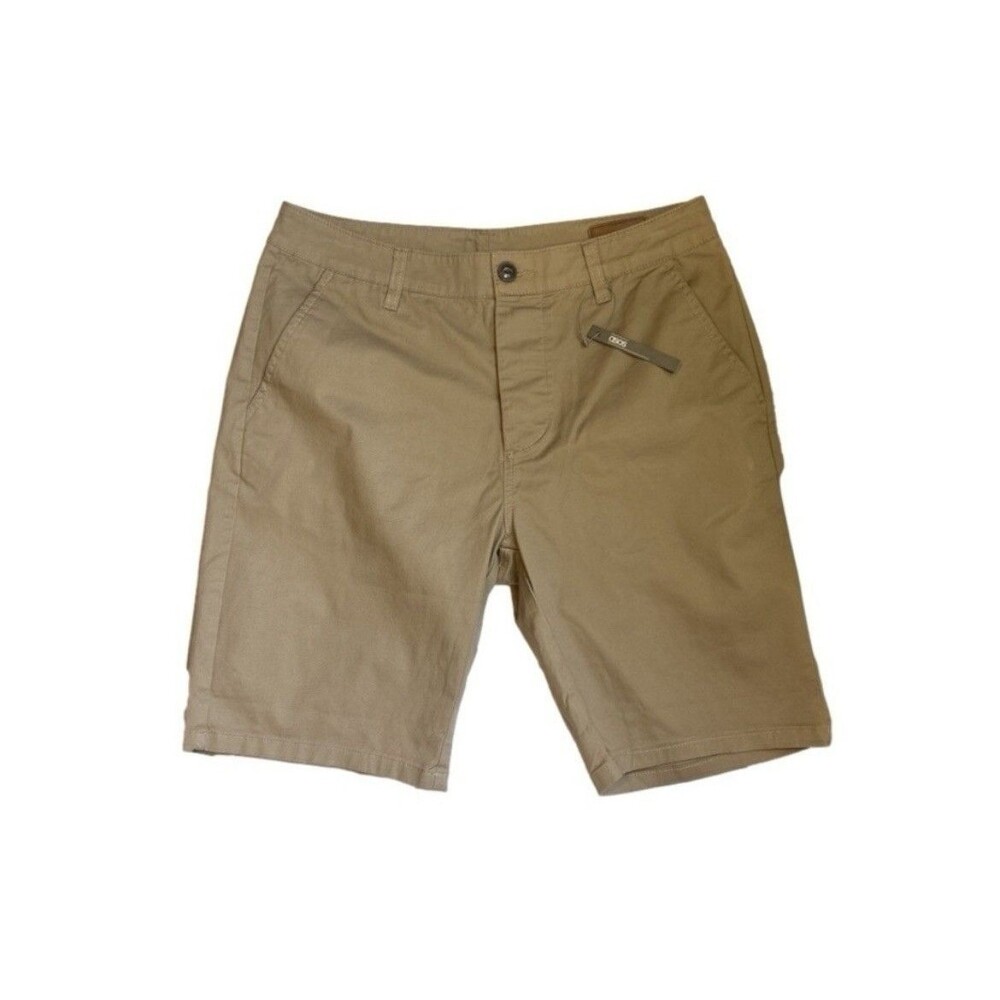 ASOS Flat Front Khaki Chino Shorts NWT Size 32